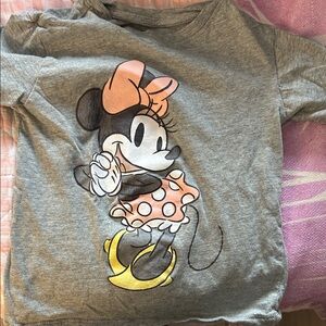 Disney Minnie mouse girls T-shirt, lightly worn size xs